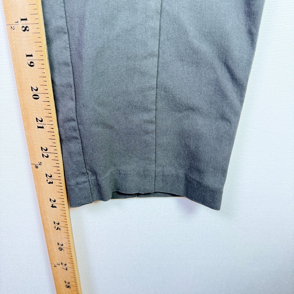 ALFANI Olive Green Stretch Pull-On Slim Leg Petite Pants 14P - Picture 5 of 5